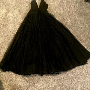 Sherri Hill size 0 black prom dress